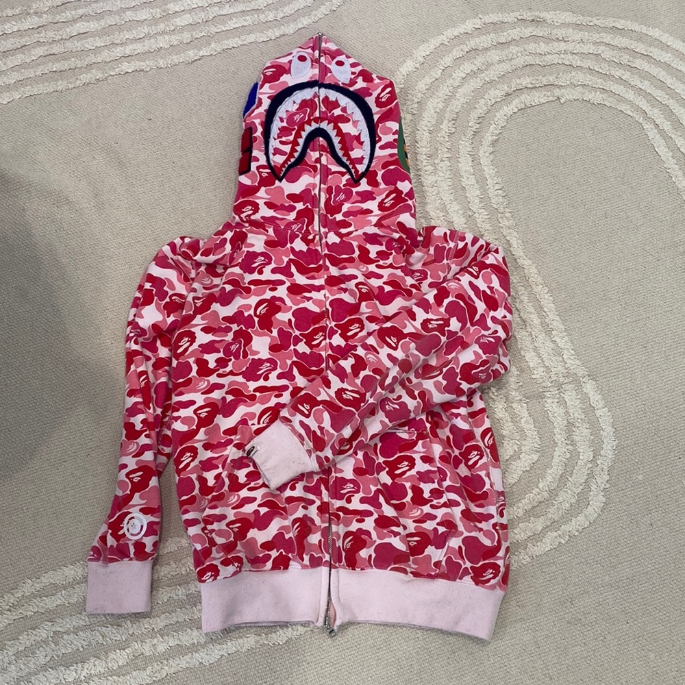 Pink Bape Hoodie